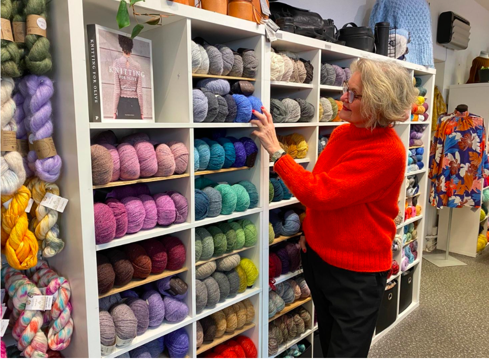 Fot fra Citystoffer & Garn